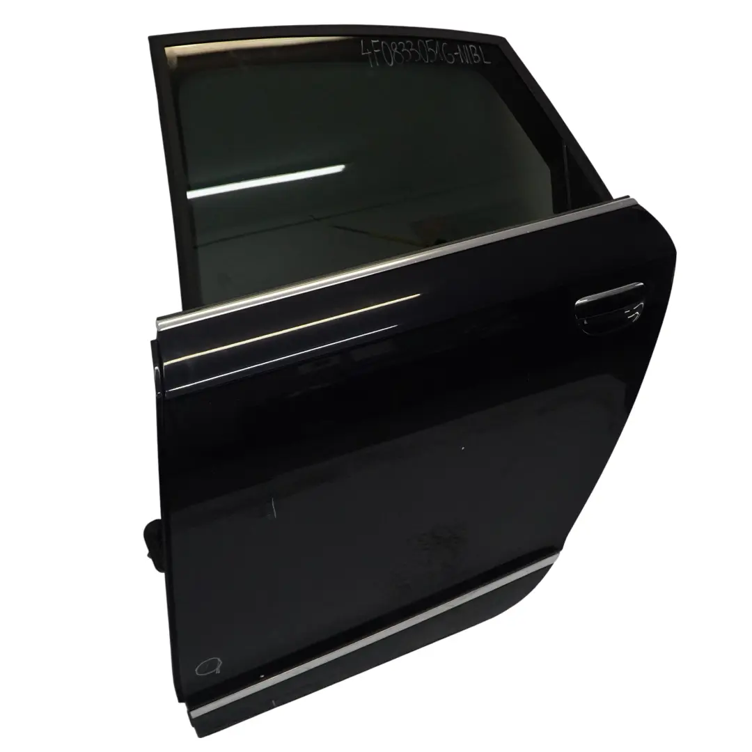 Door Left N/S Covering Night Blue Pearl - Z5D to Audi A6 C6 Avant Rear with Part number 4F0833051G Audi A6 C6 Avant Rear Door Left N/S Covering Night Blue Pearl - Z5D - SKU 4F0833051G-NIBL - Part number 4F0833051G