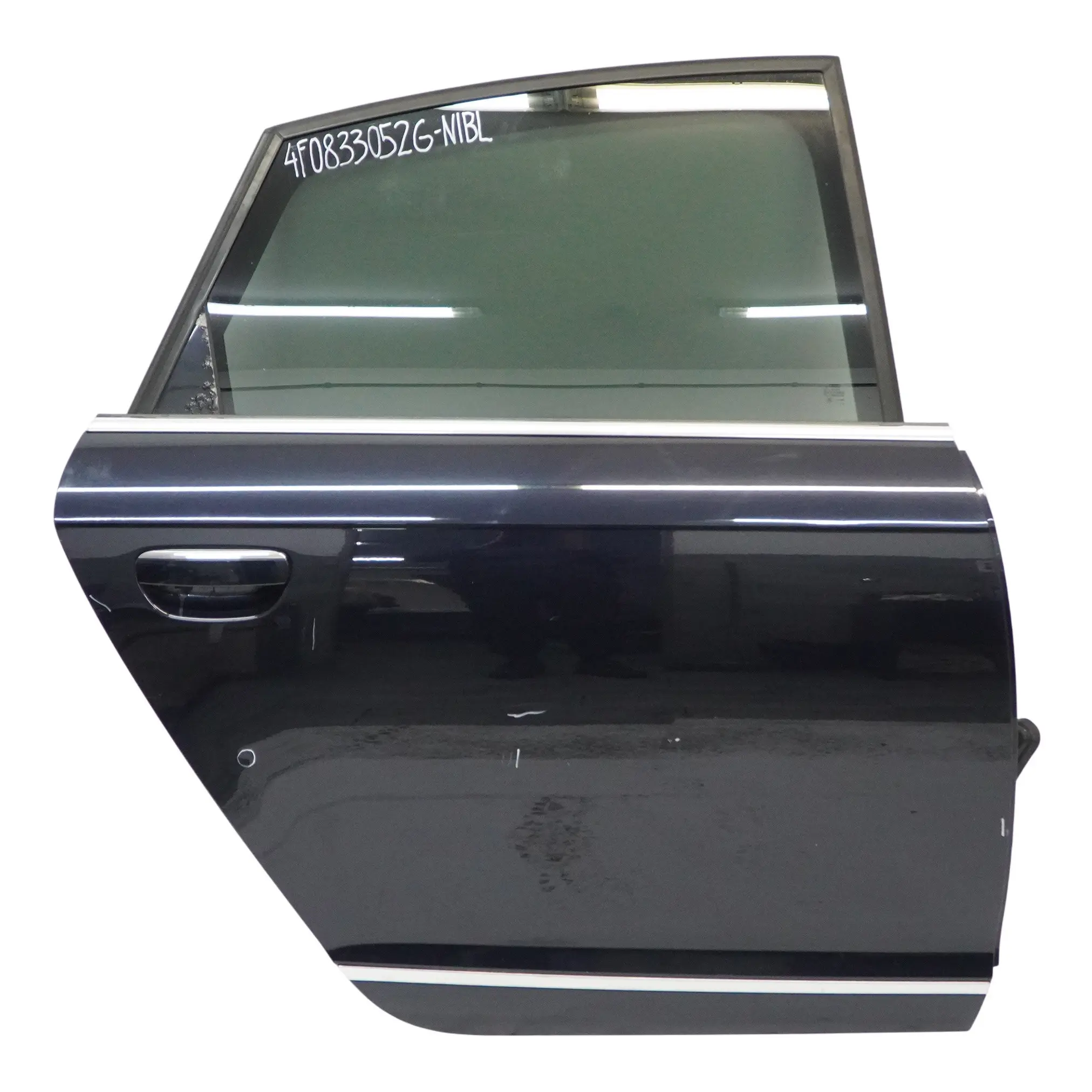 Puerta Trasera Audi A6 C6 Avant Derecho Cubierta Azul noche perla - Z5D