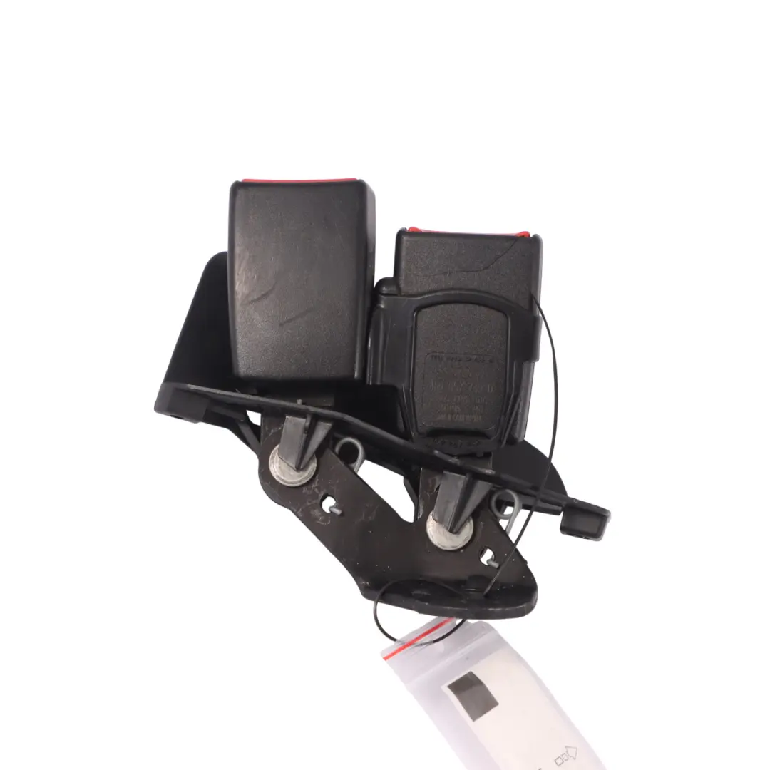 Audi A6 C6 Boucle ceinture sécurité arrière jumeaux Double Gauche - SKU 4F0857739D - Numéro de pièce 4F0857739D