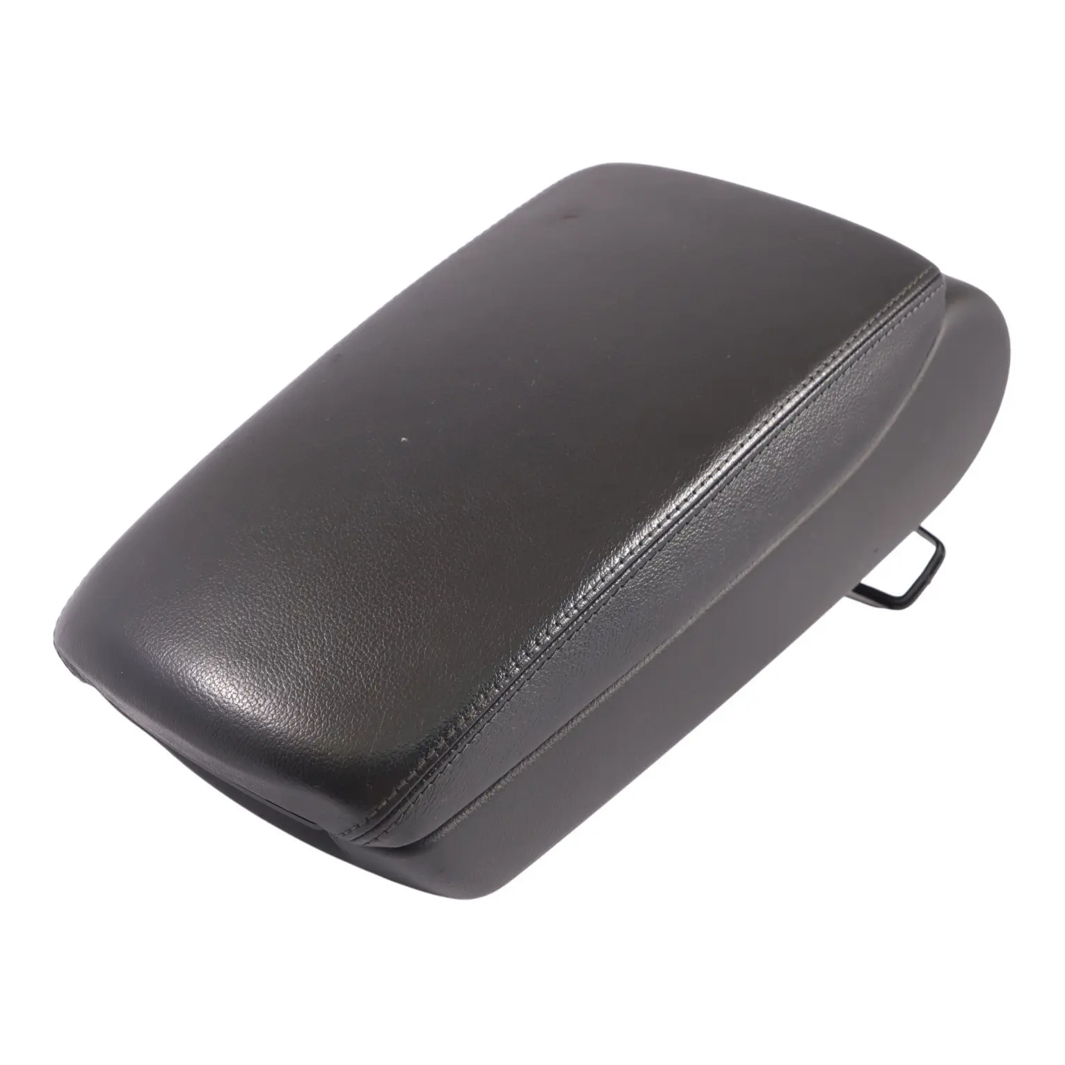 Audi A6 C6 Black Leather Armrest Storage Box 4F0971178B 4F0864209A
