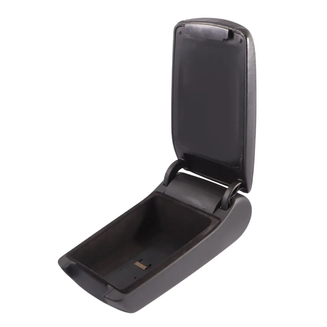 Cuero Negro Apoyabrazos Almacenamiento 4F0971178B para Audi A6 C6 con número de pieza 4F0864209A Audi A6 C6 Cuero Negro Apoyabrazos Almacenamiento 4F0971178B - SKU 4F0864209A - Número de pieza 4F0864209A