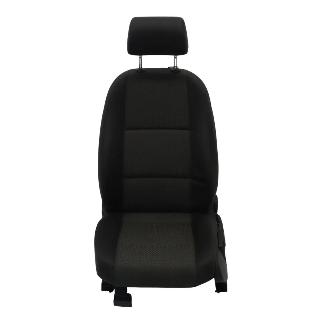 Audi A6 C6 4F Fotel Lewy Przód Materiałowy Soul Czarny - SKU 4F0881805A-1 - Numer Części 4F0881805A