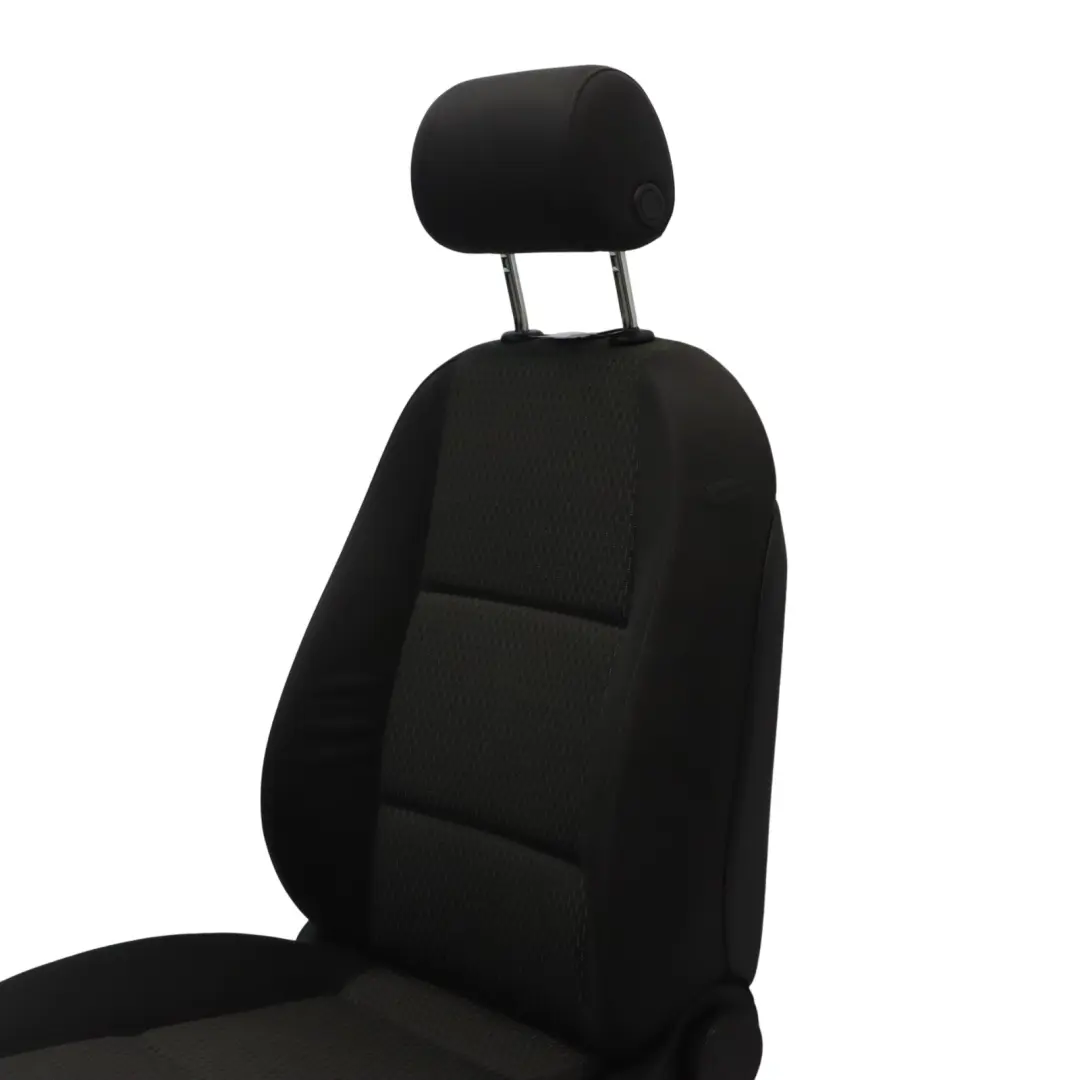 Audi A6 C6 4F Siège Avant Gauche Intérieur Tissu Tissu Soul Noir - SKU 4F0881805A-1 - Numéro de pièce 4F0881805A