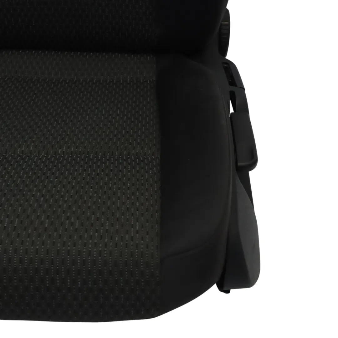 Audi A6 C6 4F Siège Avant Gauche Intérieur Tissu Tissu Soul Noir - SKU 4F0881805A-1 - Numéro de pièce 4F0881805A