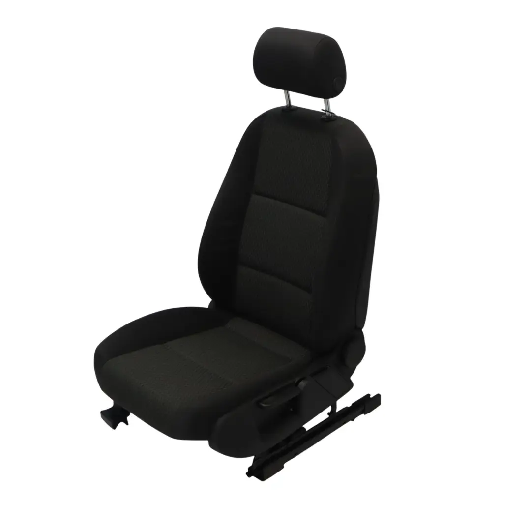 Audi A6 C6 4F Siège Avant Gauche Intérieur Tissu Tissu Soul Noir - SKU 4F0881805A-1 - Numéro de pièce 4F0881805A
