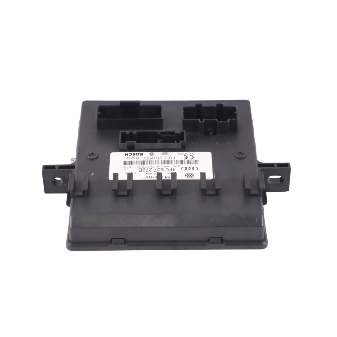 Module d'unité commande carrosserie Audi A6 C6 BCM Unité confort pour à propos du numéro de pièce 4F0907279B Module d'unité commande carrosserie Audi A6 C6 BCM Unité confort - SKU 4F0907279B - Numéro de pièce 4F0907279B