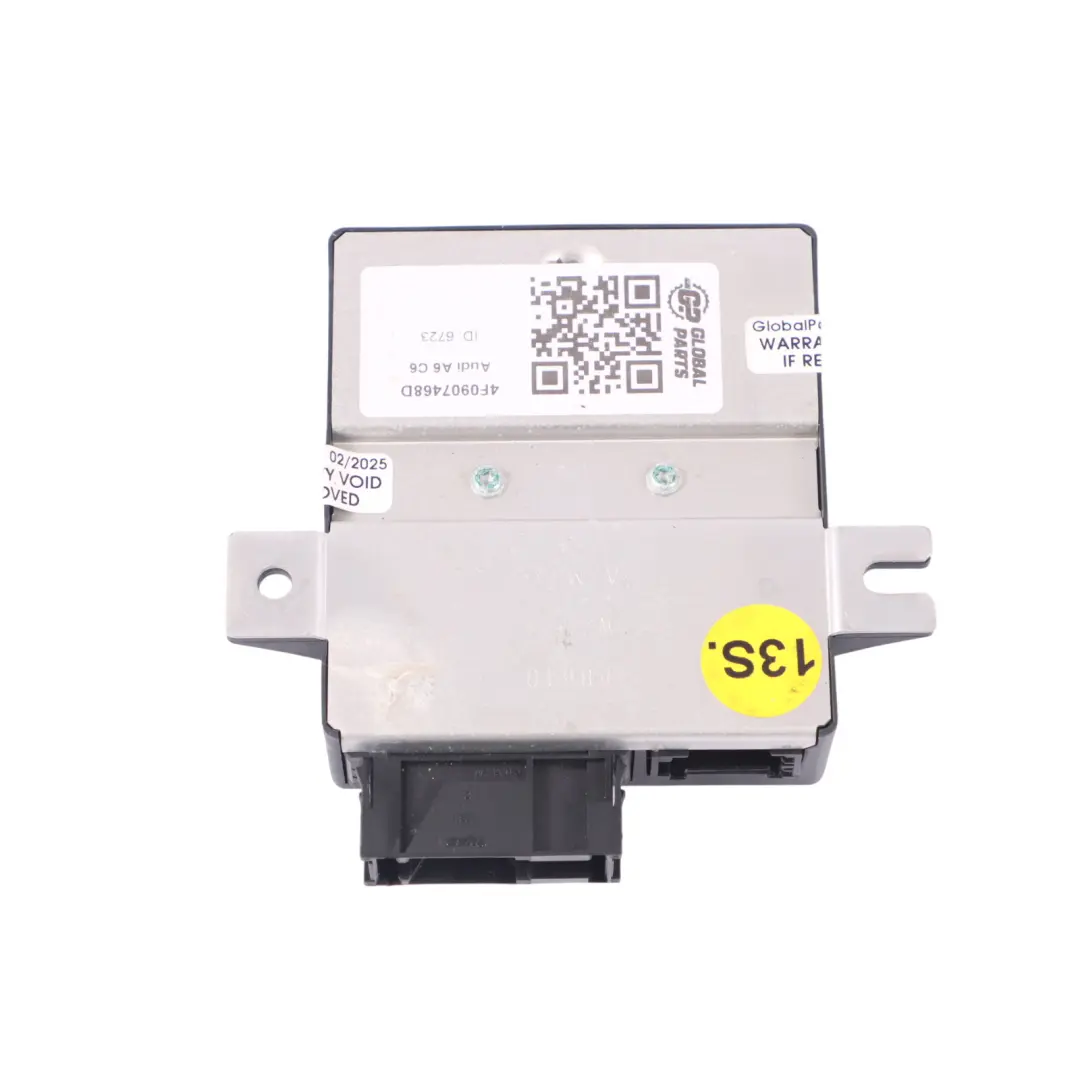 Módulo de control puerta enlace interfaz diagnóstico ECU para Audi A6 C6 con número de pieza 4F0907468D Audi A6 C6 Módulo de control puerta enlace interfaz diagnóstico ECU - SKU 4F0907468D - Número de pieza 4F0907468D