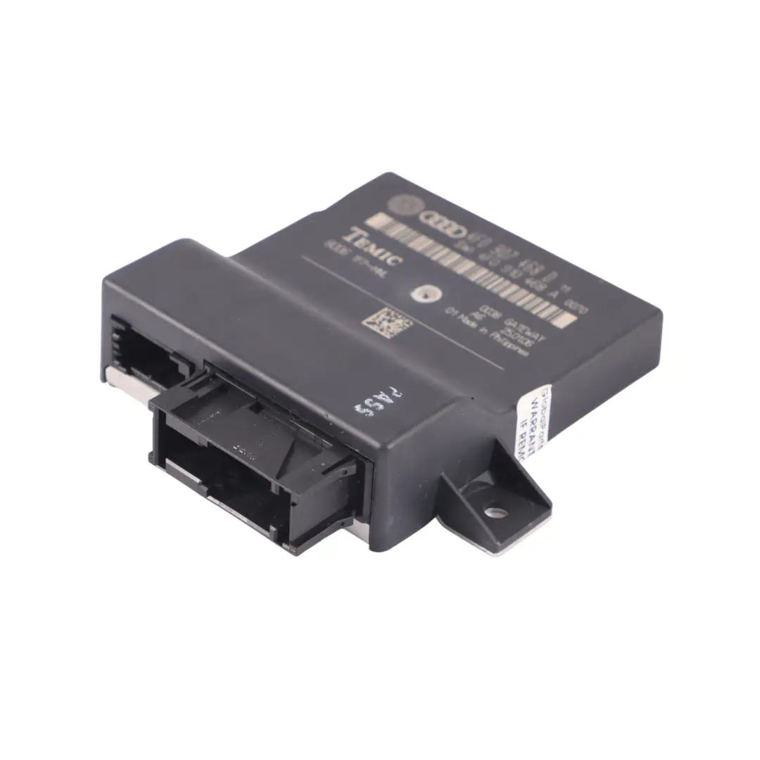 Module de commande passerelle d'interface diagnostic ECU pour Audi A6 C6 à propos du numéro de pièce 4F0907468D Audi A6 C6 Module de commande passerelle d'interface diagnostic ECU - SKU 4F0907468D - Numéro de pièce 4F0907468D