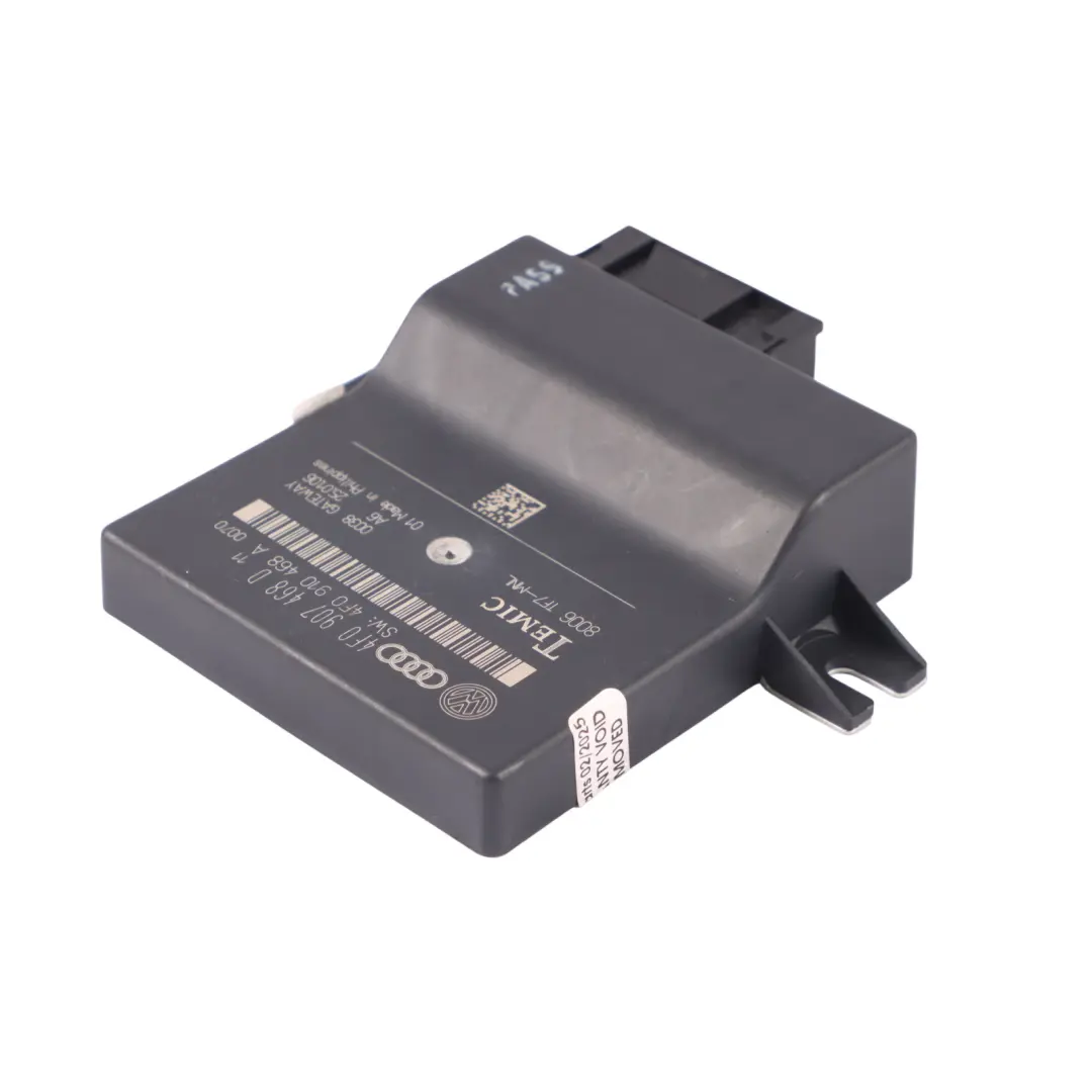 Diagnostic Interface Gateway Control Module Unit ECU to Audi A6 C6 with Part number 4F0907468D Audi A6 C6 Diagnostic Interface Gateway Control Module Unit ECU - SKU 4F0907468D - Part number 4F0907468D