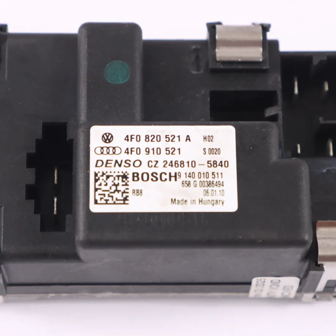 Gebläsemotor Heizung Lüfter Widerstand Regler Steuerung für Audi A6 C6 mit Teilenummer 4F0910521A Audi A6 C6 Gebläsemotor Heizung Lüfter Widerstand Regler Steuerung - SKU 4F0910521A - Teilenummer 4F0910521A