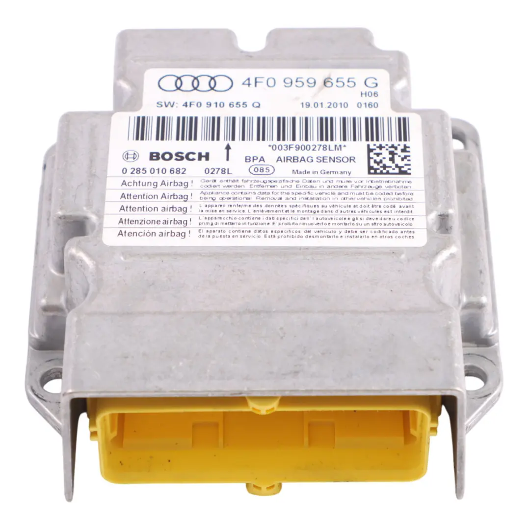 Module De Commande 4F0959655G pour Audi A6 C6 à propos du numéro de pièce 4F0910655Q Audi A6 C6 Module De Commande 4F0959655G - SKU 4F0910655Q - Numéro de pièce 4F0910655Q