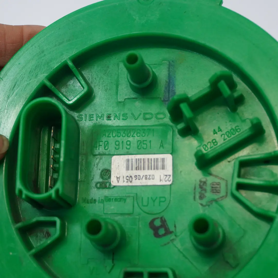 Unidad sensor bomba combustible tanque gasolina para Audi A6 C6 2.0 FSI con número de pieza 4F0919133B Audi A6 C6 2.0 FSI Unidad sensor bomba combustible tanque gasolina - SKU 4F0919133B - Número de pieza 4F0919133B