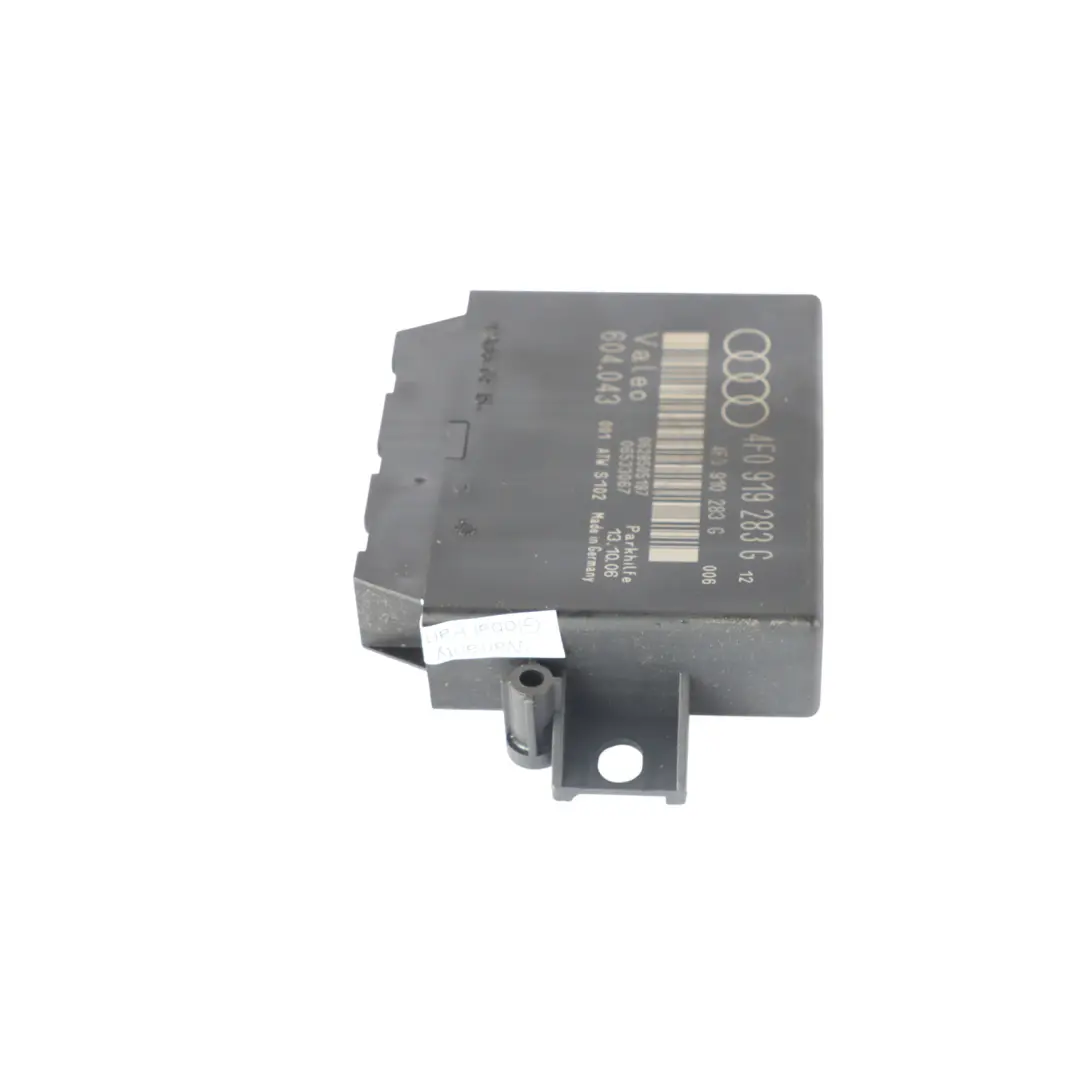 Módulo control distancia estacionamiento asistencia PDC para Audi A6 C6 con número de pieza 4F0919283G Audi A6 C6 Módulo control distancia estacionamiento asistencia PDC - SKU 4F0919283G - Número de pieza 4F0919283G