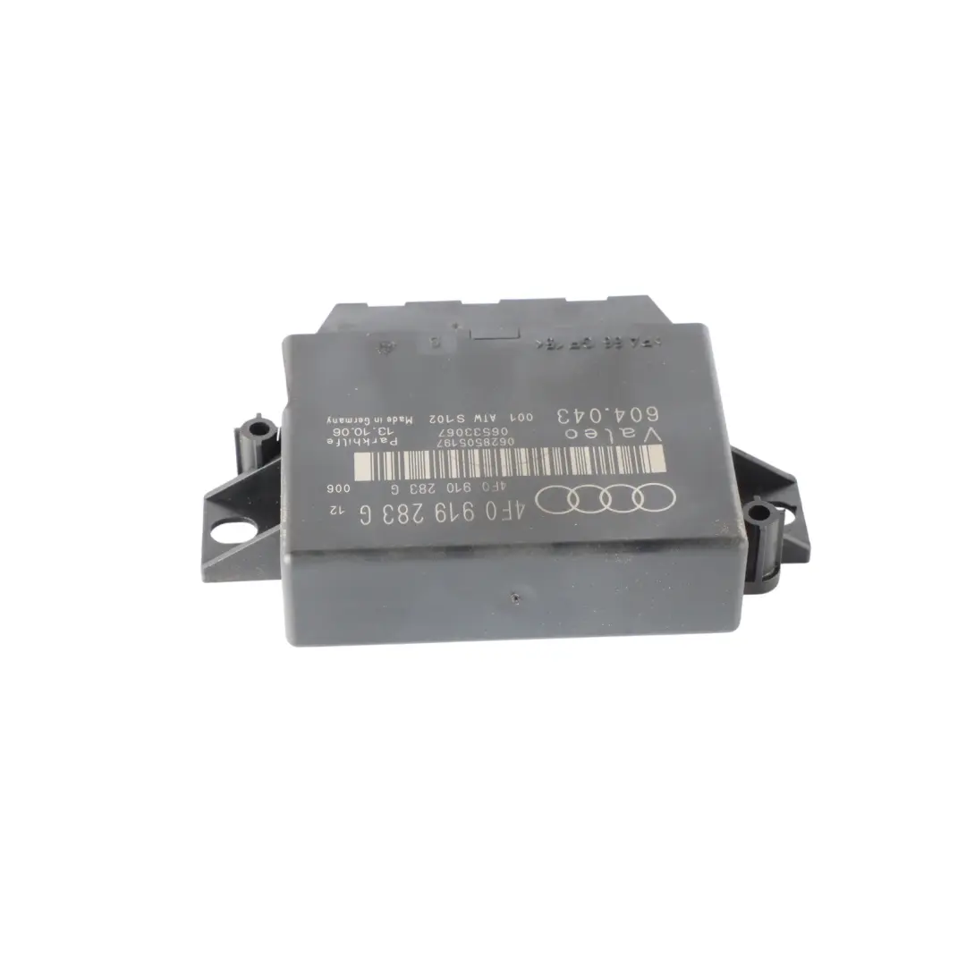 Audi A6 C6 PDC Asistenza Modulo Controlo Distanza Parchegio Unità ECU - SKU 4F0919283G - Numero di parte 4F0919283G