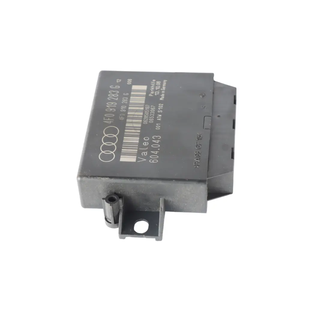 Módulo control distancia estacionamiento asistencia PDC para Audi A6 C6 con número de pieza 4F0919283G Audi A6 C6 Módulo control distancia estacionamiento asistencia PDC - SKU 4F0919283G - Número de pieza 4F0919283G
