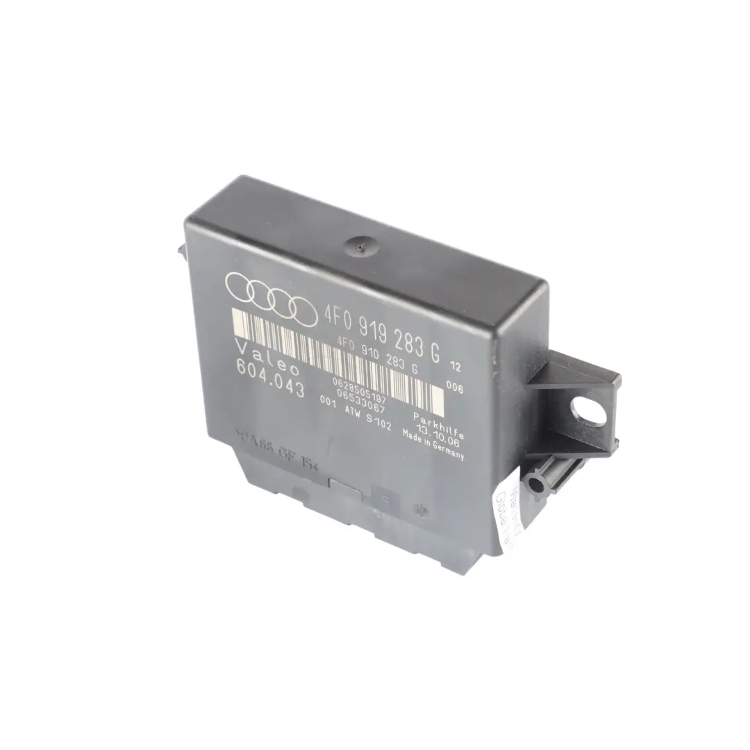 PDC Assistance Parking Distance Control Module Unit ECU to Audi A6 C6 with Part number 4F0919283G Audi A6 C6 PDC Assistance Parking Distance Control Module Unit ECU - SKU 4F0919283G - Part number 4F0919283G