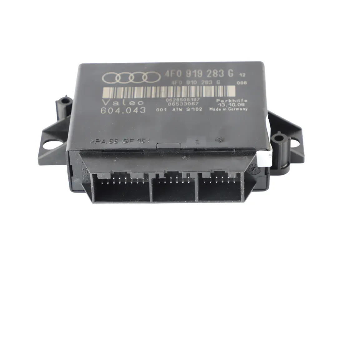 Audi A6 C6 PDC Asistenza Modulo Controlo Distanza Parchegio Unità ECU - SKU 4F0919283G - Numero di parte 4F0919283G
