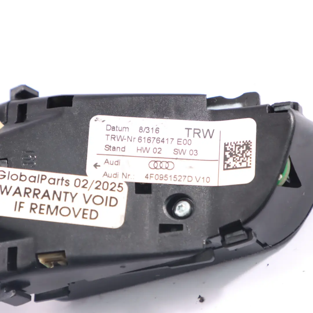 Lenkradtaste Audi A4 B7 B8 Steuer Schalter für mit Teilenummer 4F0951527D Lenkradtaste Audi A4 B7 B8 Steuer Schalter - SKU 4F0951527D - Teilenummer 4F0951527D