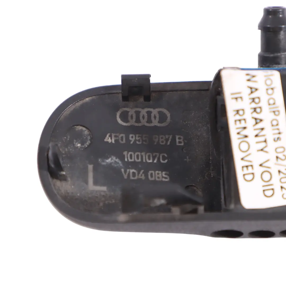 Ugello Lavavetro A Getto Parabrezza Sinistro per Audi A6 C6 con numero di parte 4F0955987B Audi A6 C6 Ugello Lavavetro A Getto Parabrezza Sinistro - SKU 4F0955987B - Numero di parte 4F0955987B