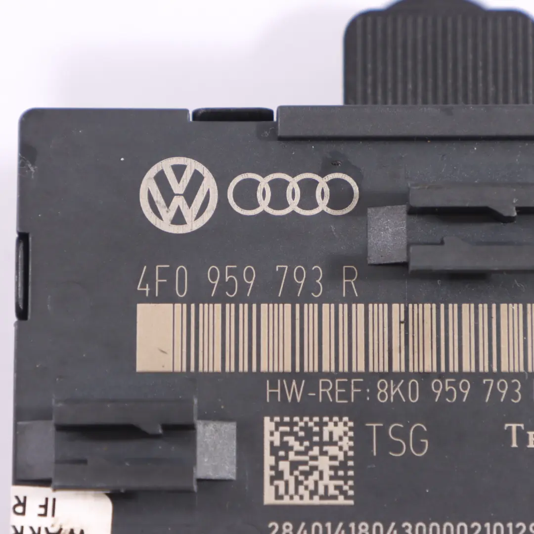Audi A6 C6 Module De Porte Avant Côté Conducteur Unité Commande ECU - SKU 4F0959793R - Numéro de pièce 4F0959793R