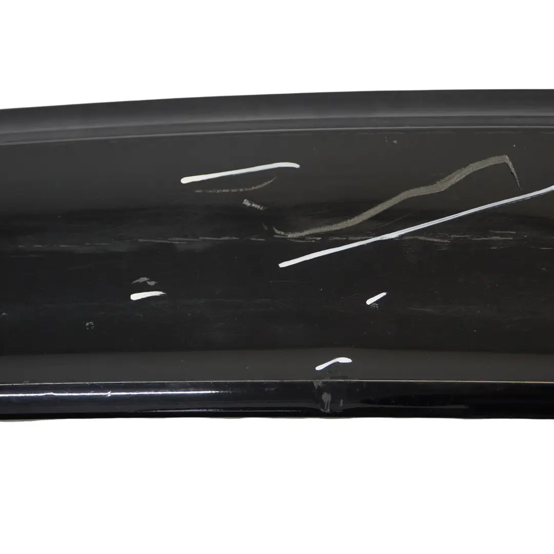 Audi A6 C6 Rear Bumper S Line Trim Panel Covering Brilliant Black - Y9B - SKU 4F5807303-BBL - Part number 4F5807303