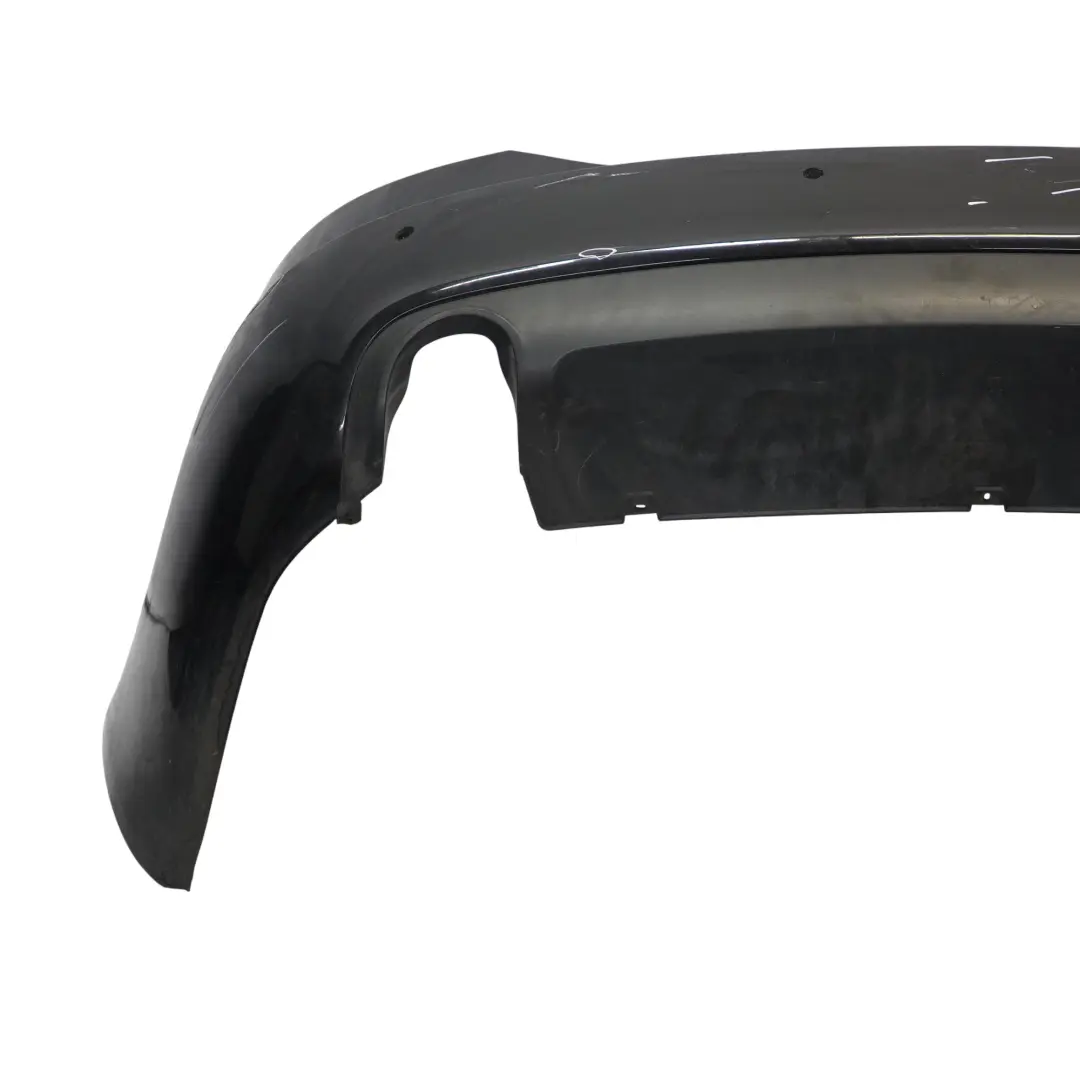Bumper S Line Trim Panel Covering Brilliant Black - Y9B to Audi A6 C6 Rear with Part number 4F5807303 Audi A6 C6 Rear Bumper S Line Trim Panel Covering Brilliant Black - Y9B - SKU 4F5807303-BBL - Part number 4F5807303