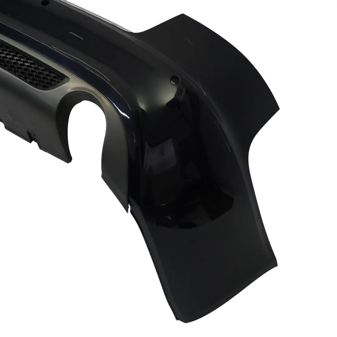 Audi A6 C6 Rear Bumper S Line Trim Panel Night Blue Pearl - Z5D - SKU 4F5807303G-NIBL - Part number 4F5807303G