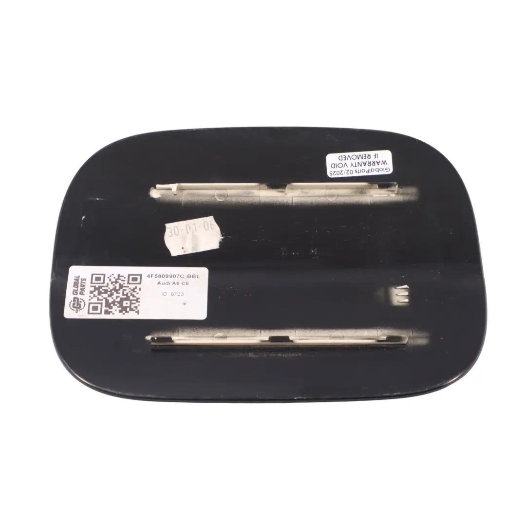 Audi A6 C6 Fuel Flap Cover Fill In Flap Filler Cap Brilliant Black Metallic LY9B - SKU 4F5809907C-BBL - Part number 4F5809907C-BBL
