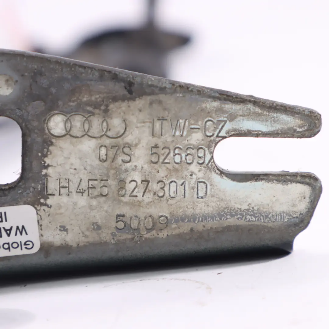 Audi A6 C6 Charnière Hayon Coffre Gauche Berline Bleu nuit nacré Z5D - SKU 4F5827301D-NIBL - Numéro de pièce 4F5827301D