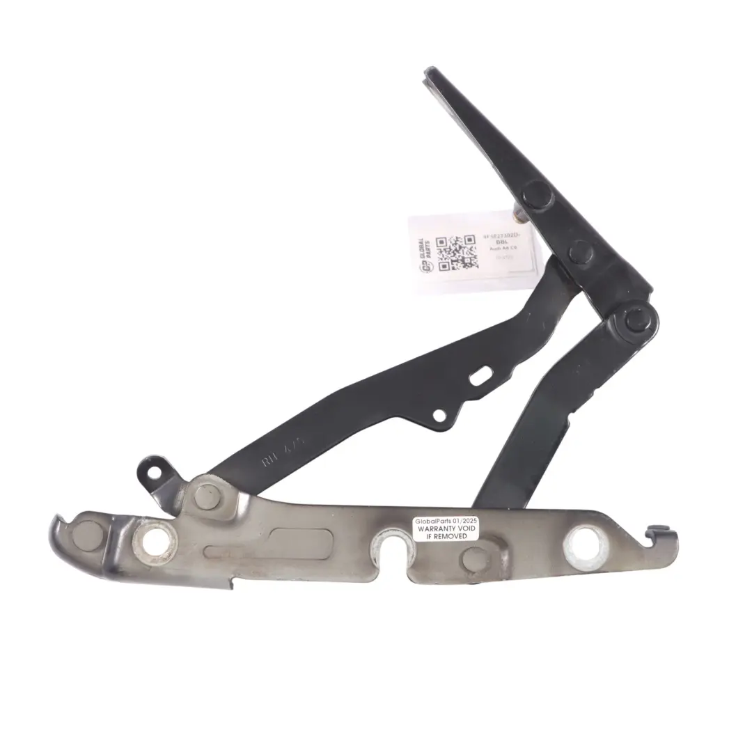 Audi A6 C6 Kofferraum Heckklappe Rechts Brilliant Schwarz Y9B - SKU 4F5827302D-BBL - Teilenummer 4F5827302D