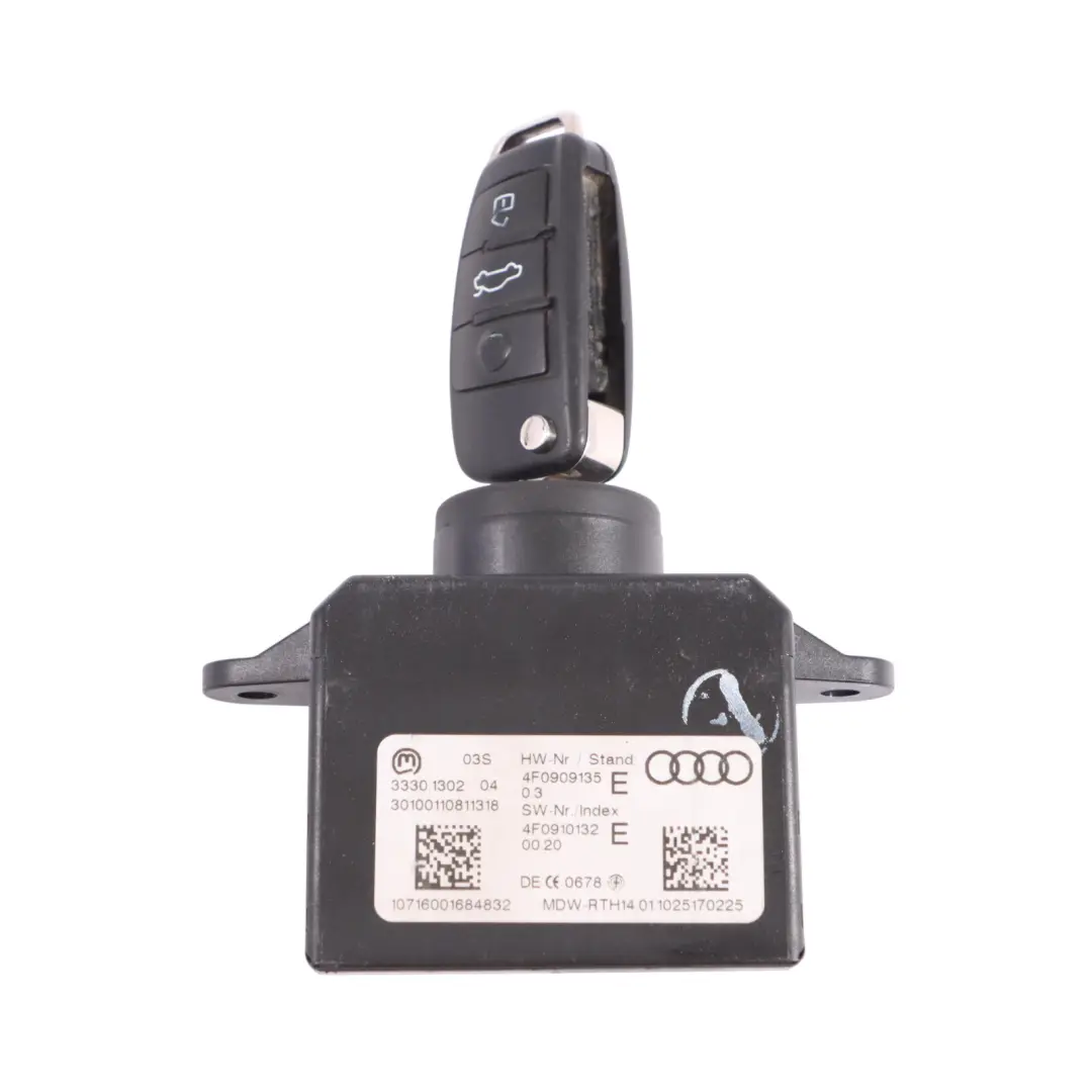  Kit ECU Moteur Audi A6 C6 3.0 TDI 240HP CDYA Quattro Allumage + Clés - SKU 4F9910402A-1 - Numéro de pièce 4F9910402A