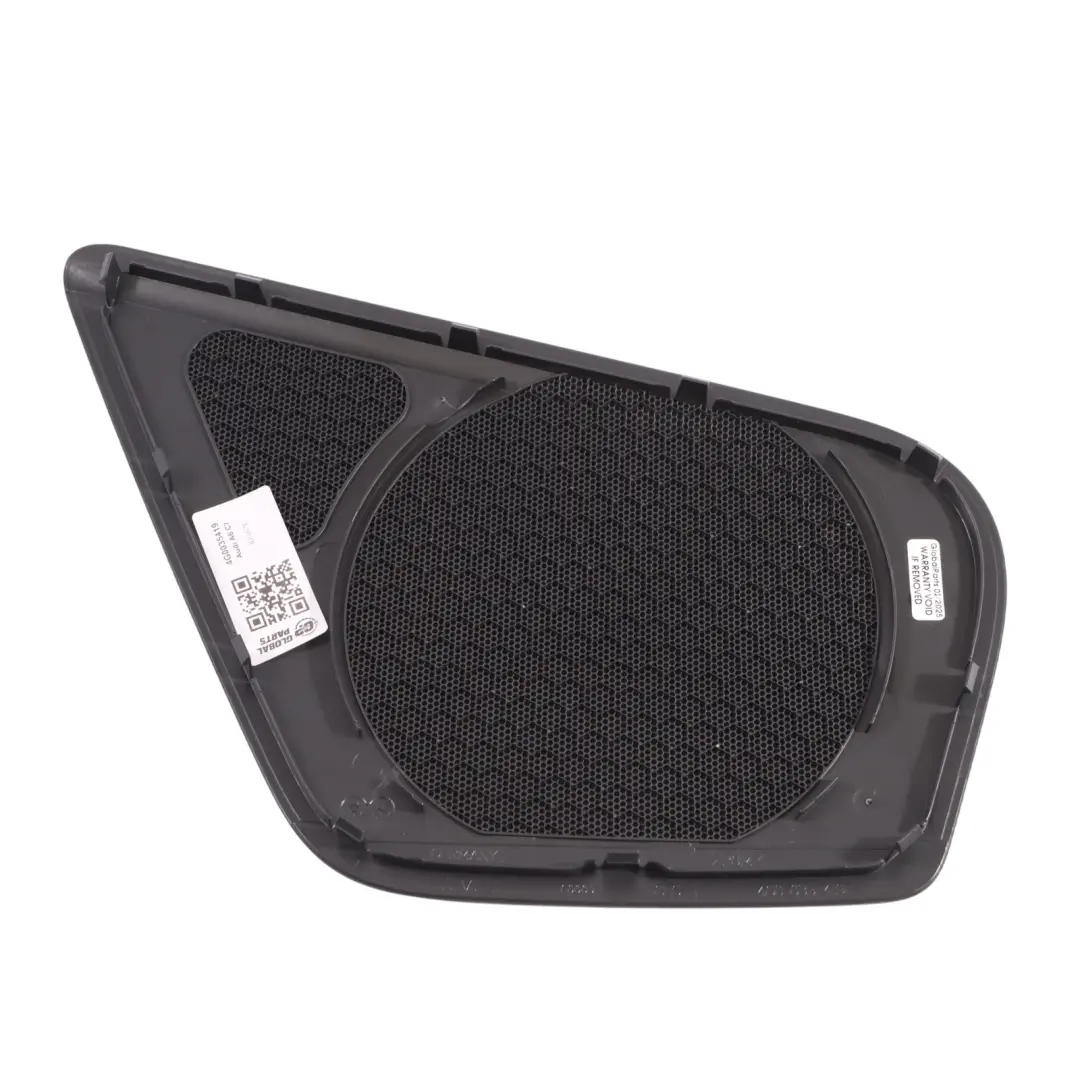 Puerta Delantera Altavoz Recubrimiento Panel Izquierdo para Audi A6 C7 con número de pieza 4G0035419 Audi A6 C7 Puerta Delantera Altavoz Recubrimiento Panel Izquierdo - SKU 4G0035419 - Número de pieza 4G0035419