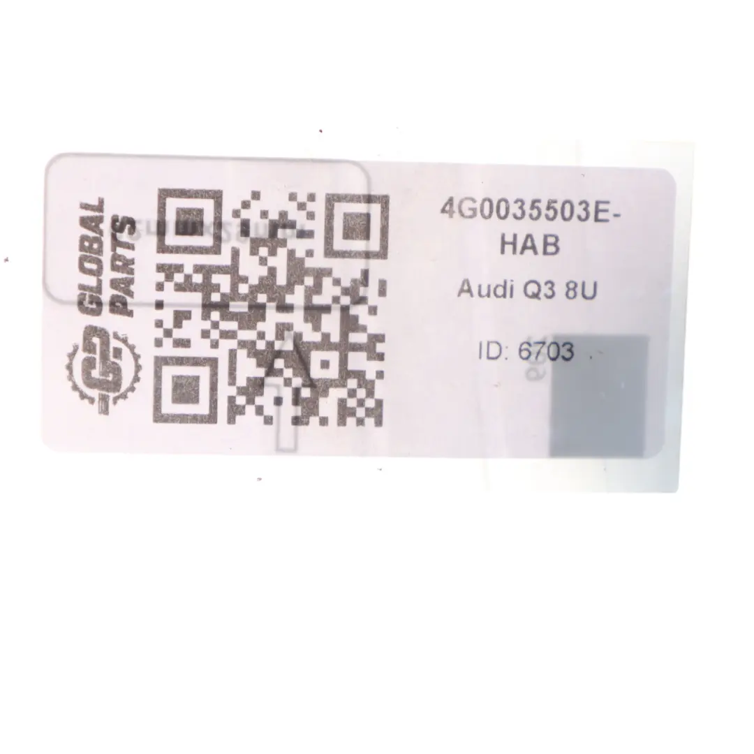 Antenna Amplifier Roof Fin Shark Aerial Hainan Blue X5K 4G0035503E to Audi Q3 A5 A7 with Part number 4G0035503E-HAB Audi Q3 A5 A7 Antenna Amplifier Roof Fin Shark Aerial Hainan Blue X5K 4G0035503E - SKU 4G0035503E-HAB - Part number 4G0035503E-HAB