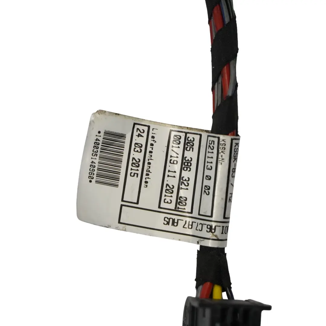 Câble Câblage Pour Barre Remorquage pour Audi A7 4G à propos du numéro de pièce 4G0092157B Audi A7 4G Câble Câblage Pour Barre Remorquage - SKU 4G0092157B-1 - Numéro de pièce 4G0092157B