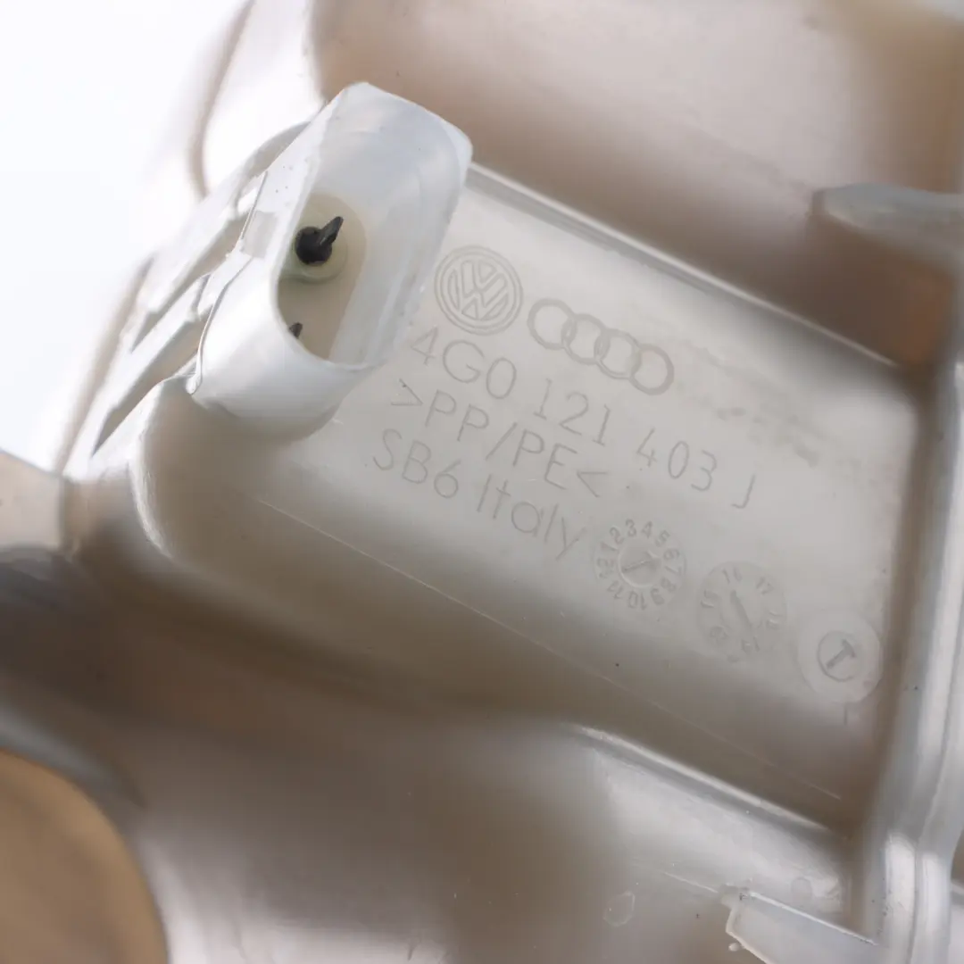 4G8 3.0 TDI CZVA Coolant Overflow Expansion Tank Bottle to Audi A7 with Part number 4G0121403J Audi A7 4G8 3.0 TDI CZVA Coolant Overflow Expansion Tank Bottle - SKU 4G0121403J - Part number 4G0121403J