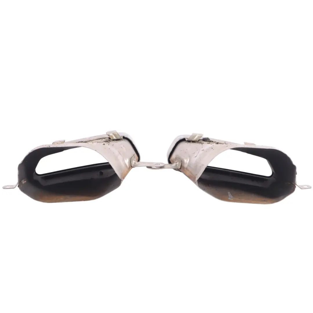 Audi A7 4G8 3.0 TDI CRTE Rear Bumper Exhaust Tail Pipe Tip End Set - SKU 4G0253825-1 - Part number 4G0253825