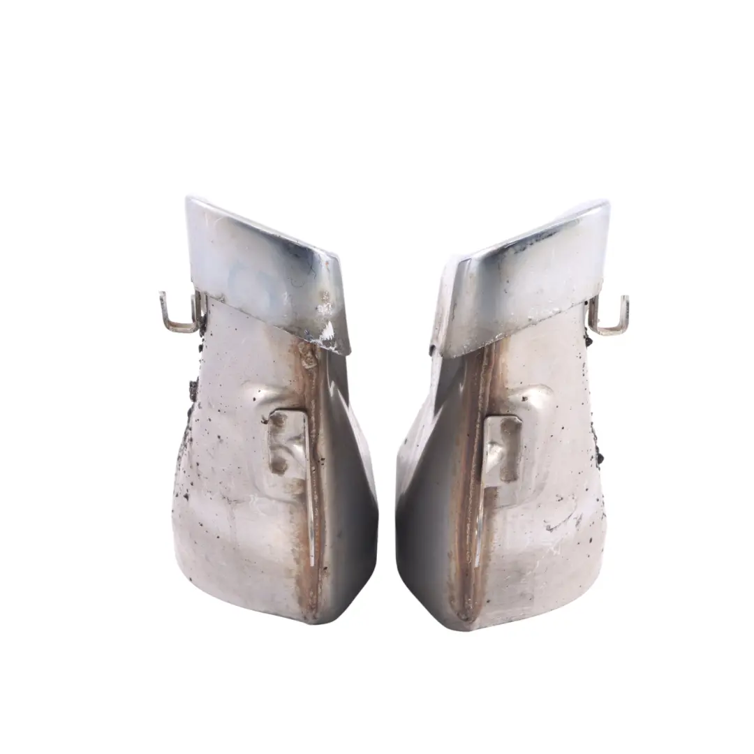 Audi A7 4G8 3.0 TDI CRTE Rear Bumper Exhaust Tail Pipe Tip End Set - SKU 4G0253825-1 - Part number 4G0253825
