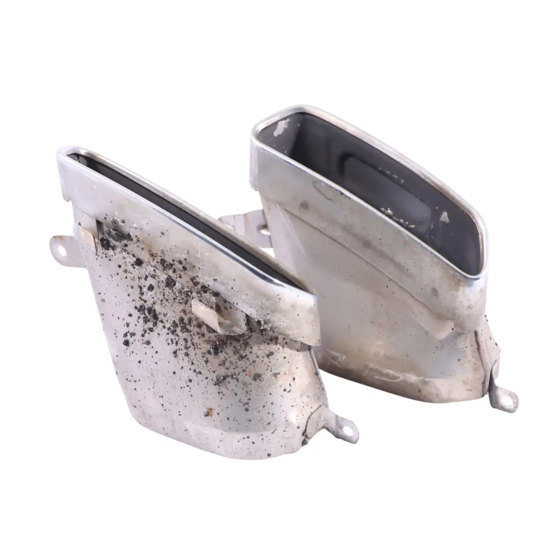 4G8 3.0 TDI Heckstoßstange Auspuff Endrohr Spitze Ende Set für Audi A7 mit Teilenummer 4G0253825 Audi A7 4G8 3.0 TDI Heckstoßstange Auspuff Endrohr Spitze Ende Set - SKU 4G0253825-1 - Teilenummer 4G0253825