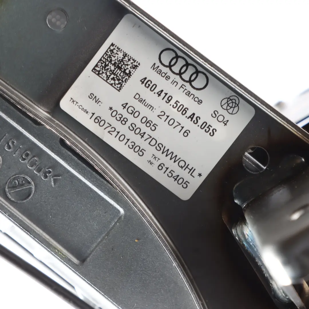 Kolumna Kierownicza do Audi A6 C7 2.0 TDI Diesel o numerze 4G0419506AS Audi A6 C7 2.0 TDI Diesel Kolumna Kierownicza - SKU 4G0419506AS - Numer Części 4G0419506AS