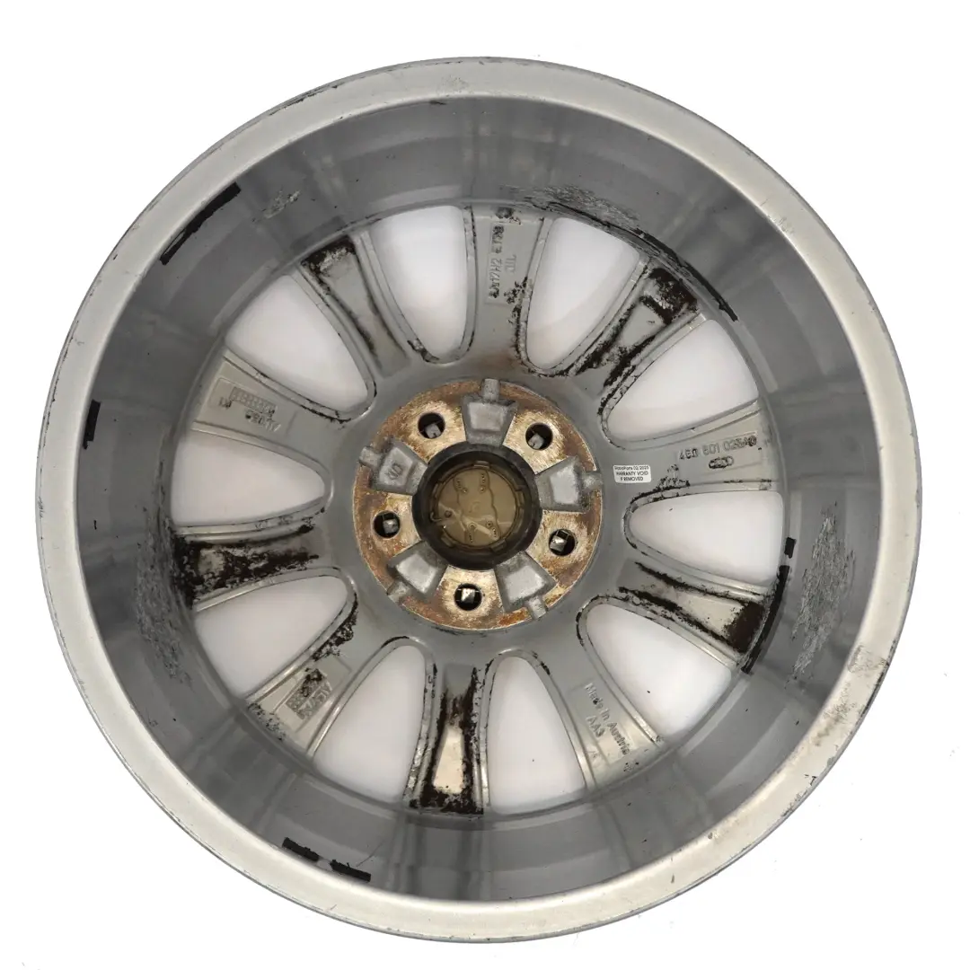 Alloy Rim 17" 8J ET:39 10-Spoke to Audi A6 C7 A7 4G Wheel with Part number 4G0601025AG Audi A6 C7 A7 4G Wheel Alloy Rim 17" 8J ET:39 10-Spoke - SKU 4G0601025AG-3 - Part number 4G0601025AG