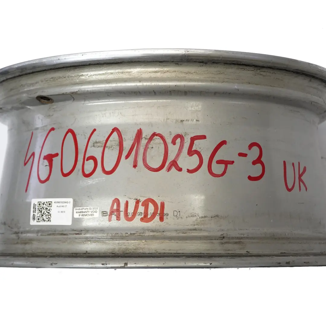 Audi A6 C7 A7 4G Wheel Alloy Rim 17" 8J ET:39 10-Spoke - SKU 4G0601025AG-3 - Part number 4G0601025AG