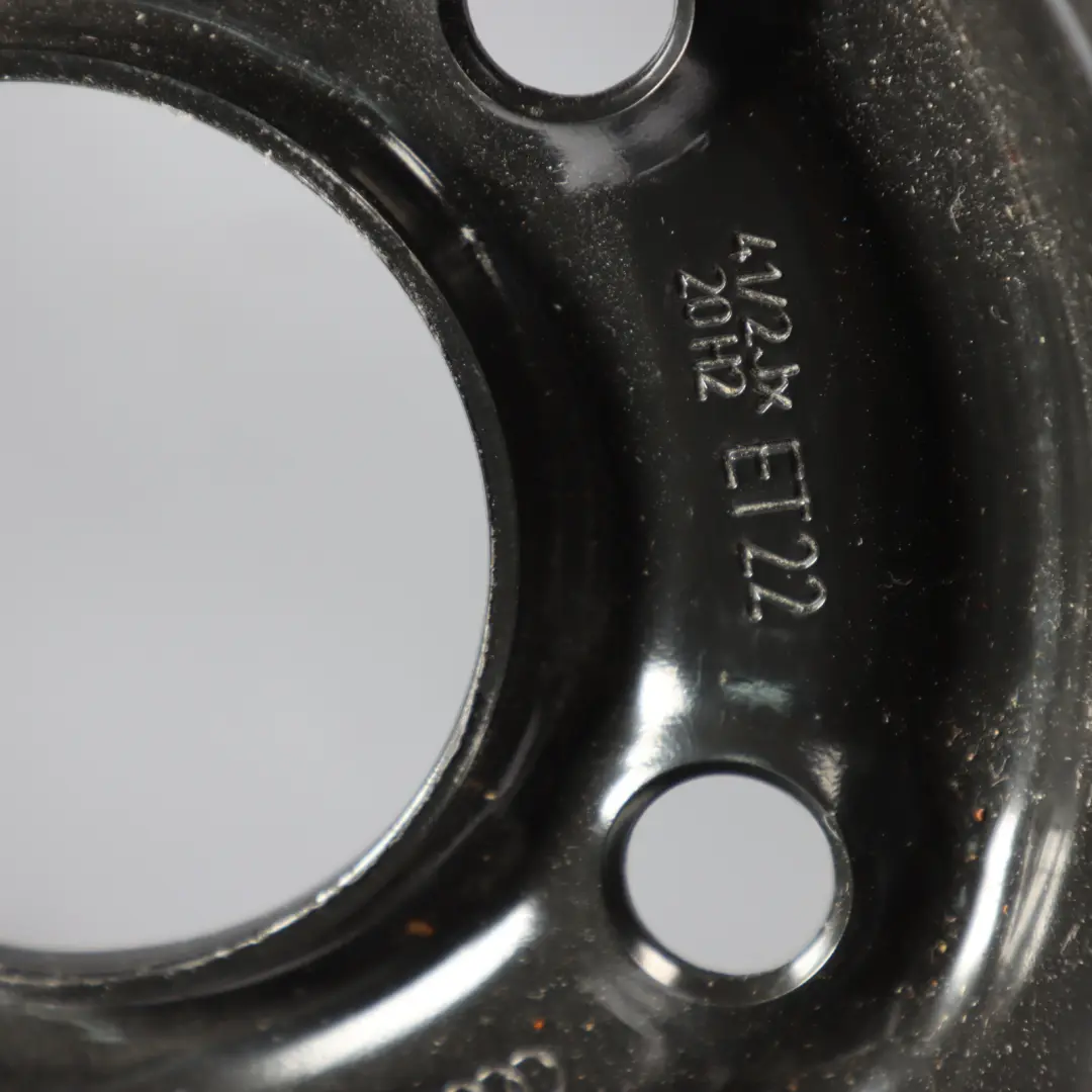 Ersatzrad Rad Stahlreifen 145/60/R20 41/2.Jx ET22 für Audi A7 4G mit Teilenummer 4G0601027E Audi A7 4G Ersatzrad Rad Stahlreifen 145/60/R20 41/2.Jx ET22 - SKU 4G0601027E - Teilenummer 4G0601027E