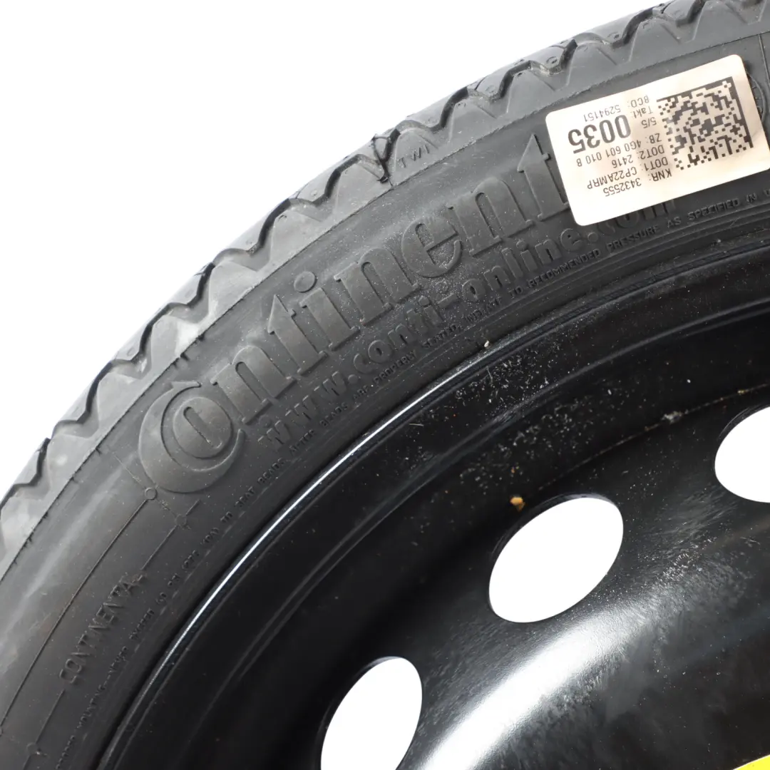 Audi A7 4G Ersatzrad Rad Stahlreifen 145/60/R20 41/2.Jx ET22 - SKU 4G0601027E - Teilenummer 4G0601027E