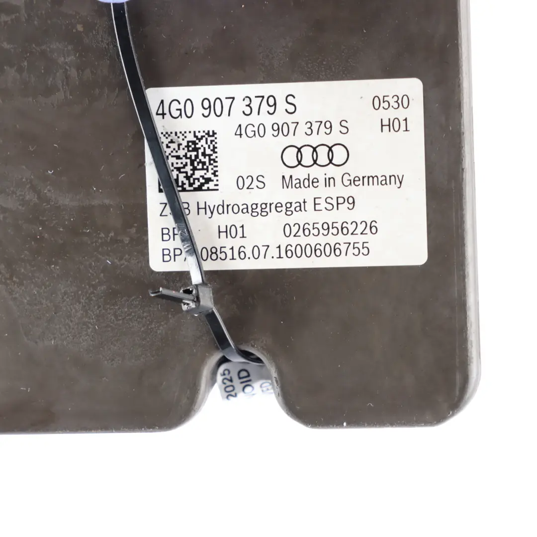 Brake Pump ABS Module Hydraulic Control Braking Unit to Audi A6 C7 with Part number 4G0614517AK Audi A6 C7 Brake Pump ABS Module Hydraulic Control Braking Unit - SKU 4G0614517AK - Part number 4G0614517AK