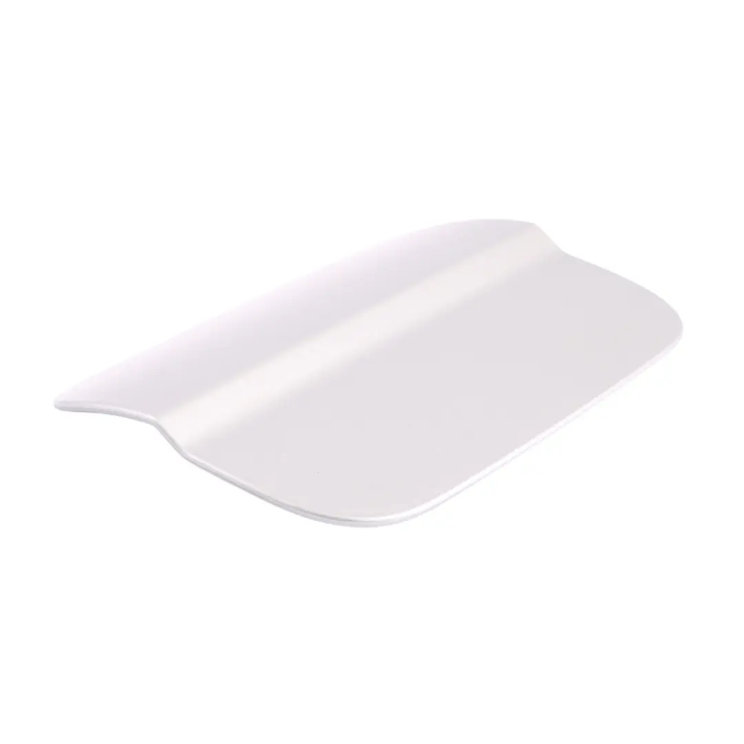 Audi A6 C7 Fuel Filler Fill Flap Cover Cap Ice Silver Metallic - X7W - SKU 4G0809907-ICS - Part number 4G0809907
