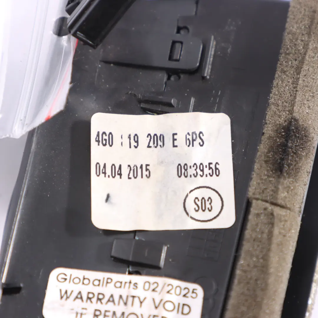Audi A7 4G8 Kratka Nawiewu Słupka B Lewo - SKU 4G0819209E - Numer Części 4G0819209E