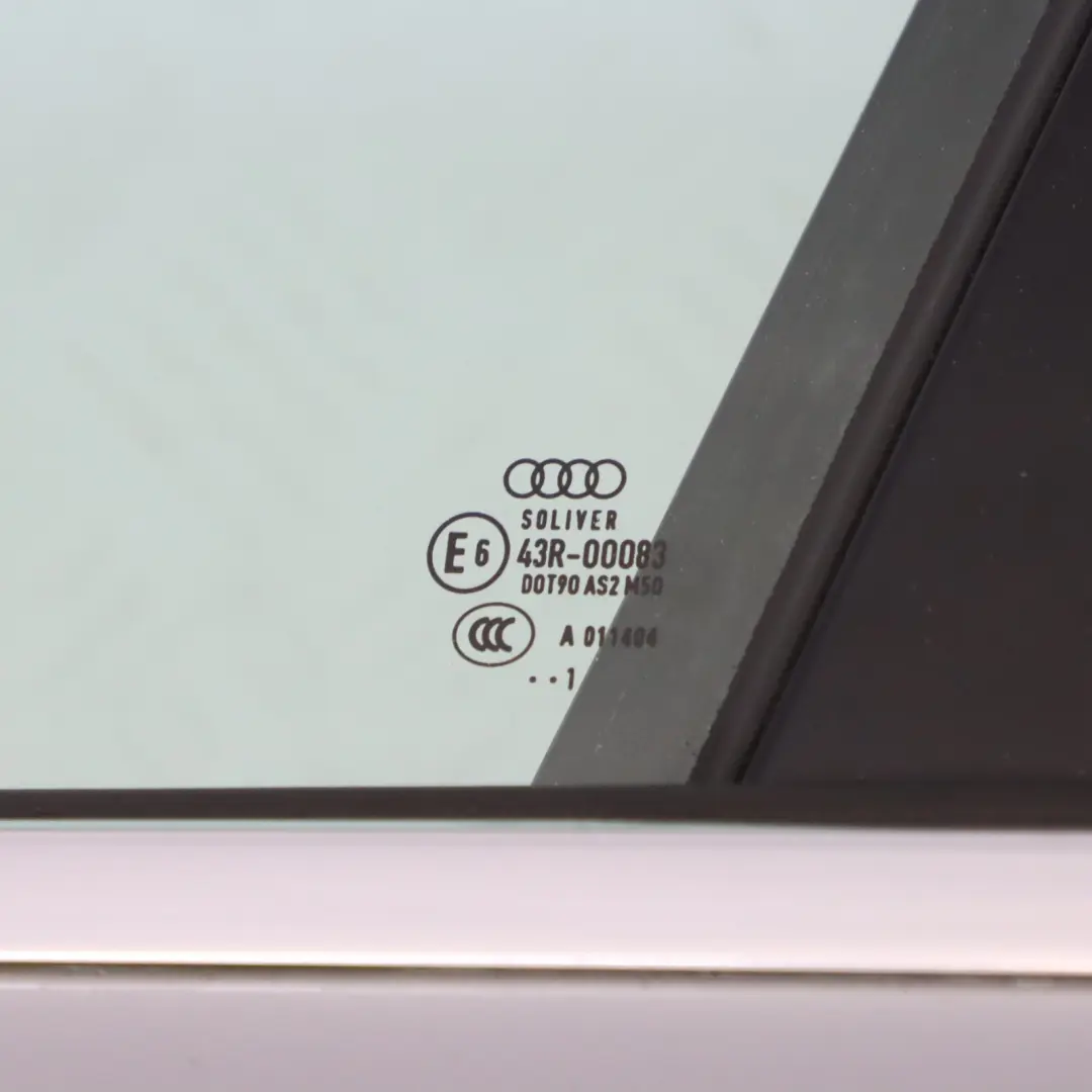 Porta Anteriore Sinistra Pannello Ice Silver Metallic - X7W per Audi A6 C7 4G con numero di parte 4G0831051 Audi A6 C7 4G Porta Anteriore Sinistra Pannello Ice Silver Metallic - X7W - SKU 4G0831051-ICS - Numero di parte 4G0831051