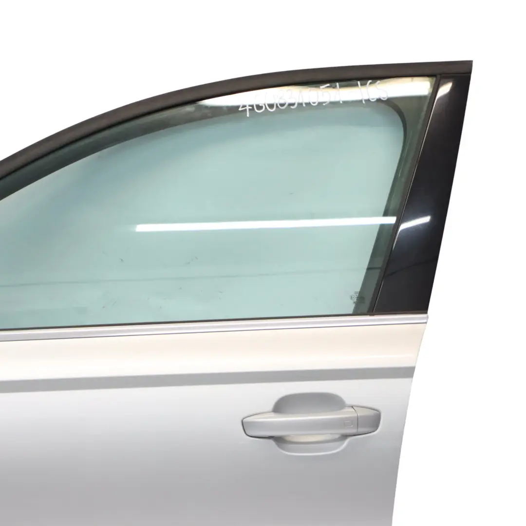 Audi A6 C7 4G Door Front Left N/S Covering Panel Ice Silver Metallic - X7W - SKU 4G0831051-ICS - Part number 4G0831051