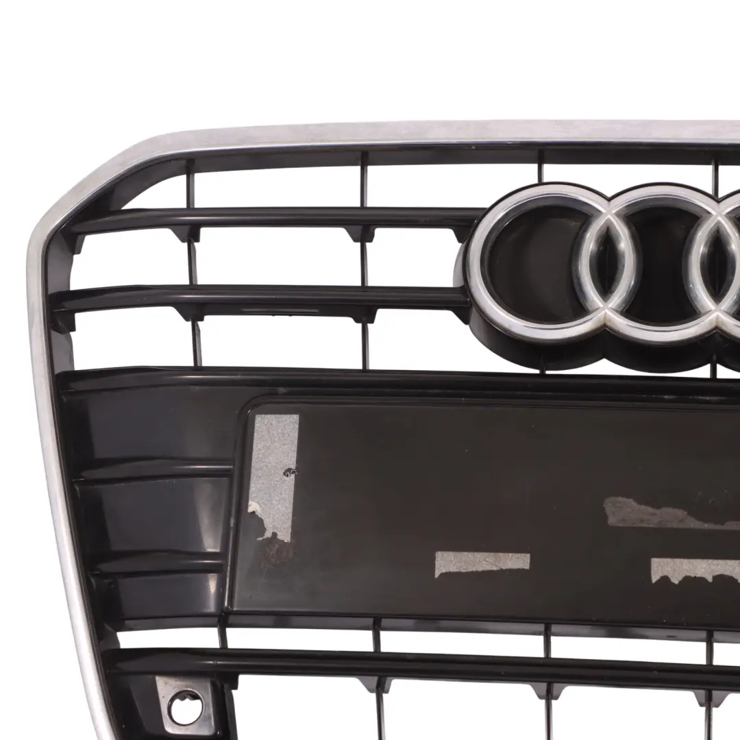 Front Bumper Centre Upper Grille Radiator Panelling to Audi A6 C7 with Part number 4G0853653 Audi A6 C7 Front Bumper Centre Upper Grille Radiator Panelling - SKU 4G0853653 - Part number 4G0853653