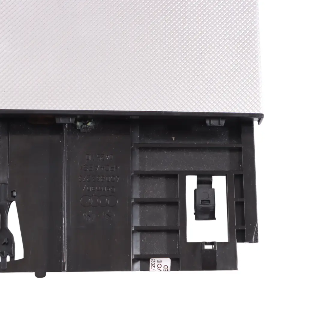 Audi A6 C7 Console Centrale Cendrier Rangement Aluminium Trigon - SKU 4G0863273-2 - Numéro de pièce 4G0863273